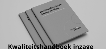 Kwaliteitshandboek Examinering 1v2 nieuwe versie beschikbaar