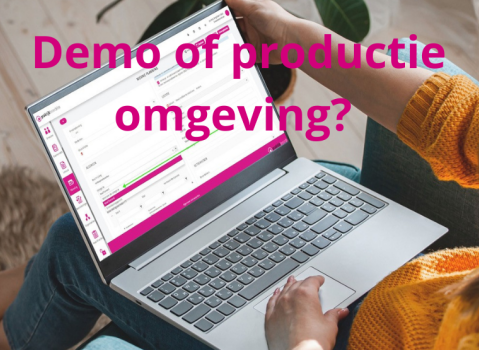 PraktijkbeoordelenFlex: wanneer wordt de demo-omgeving en wanneer de productieomgeving gebruikt?